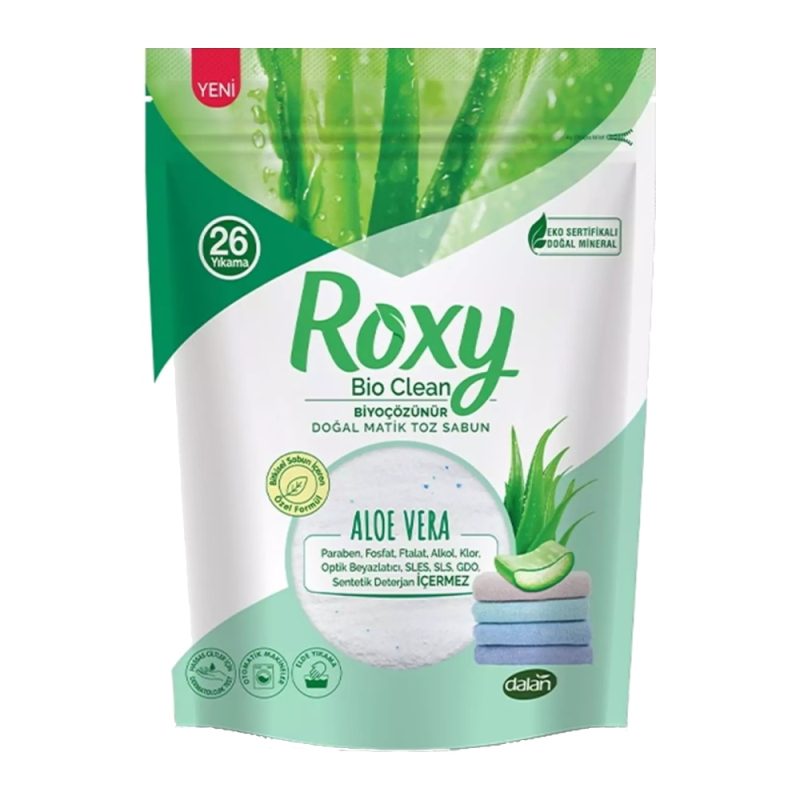 پودر صابون Roxy مدل Aloe Vera  وزن 800 گرم