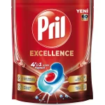 قرص ماشین ظرفشویی پریل مدل Excellence بسته ۶۰ عددی